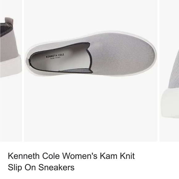 KENNETH COLE NEW YORK Women's Kam Slip-On Knit Sneakers NWT - Picture 3 of 6